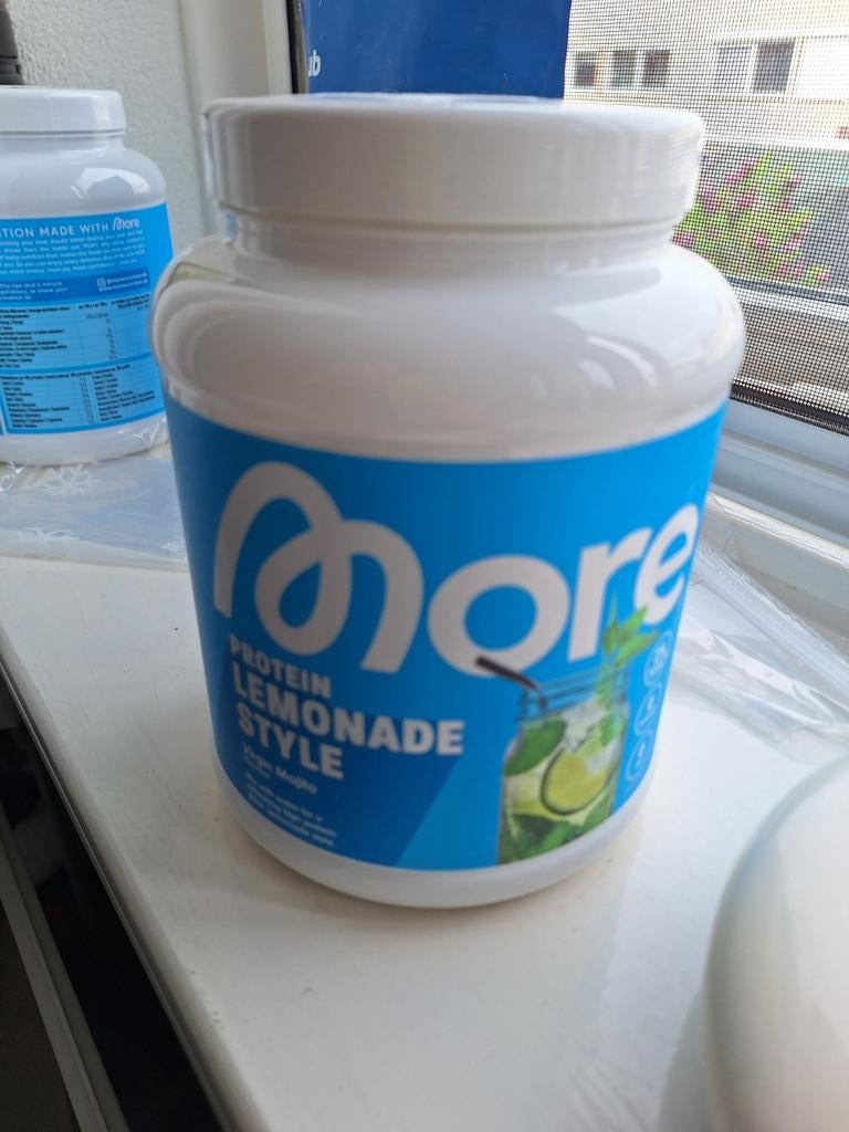 nieuw, more nutrition, protein lemonade style virgin mojito, Ophalen of Verzenden, Nieuw, Poeder of Drank