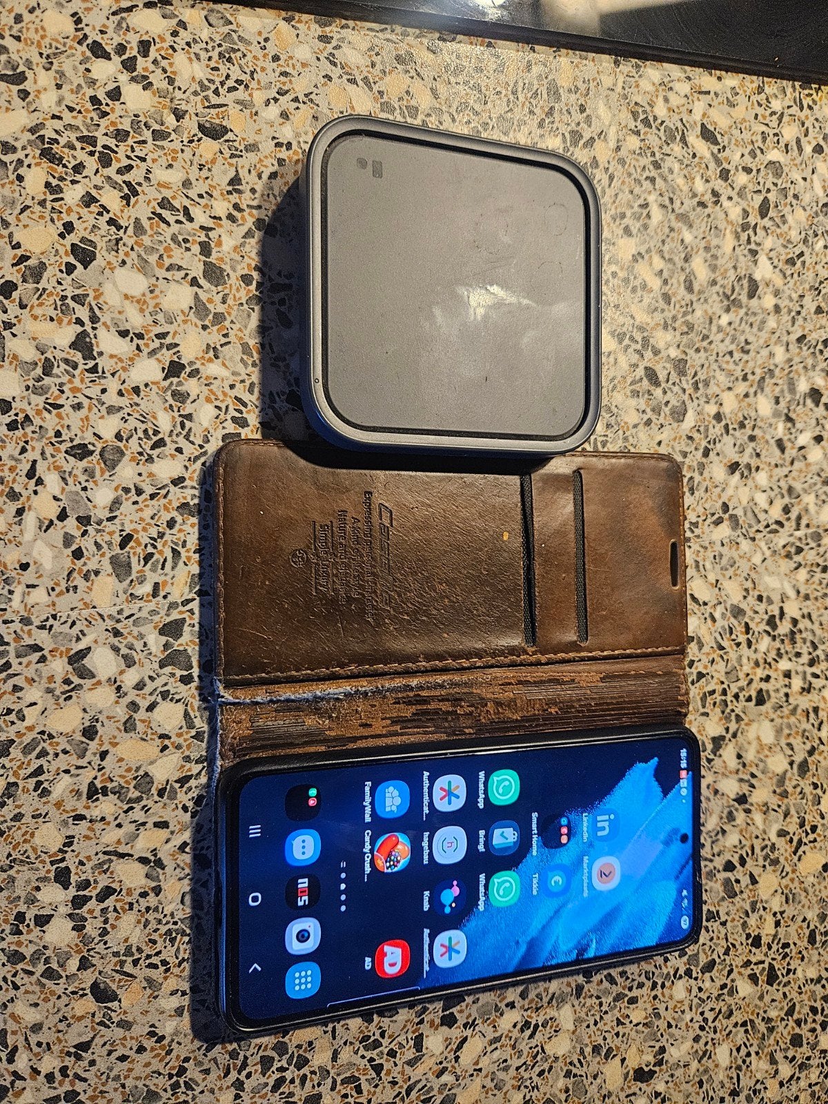 Samsung Galaxy S21 128GB Zwart met draadloze oplader, Gebruikt, Zwart, Touchscreen, Ophalen of Verzenden