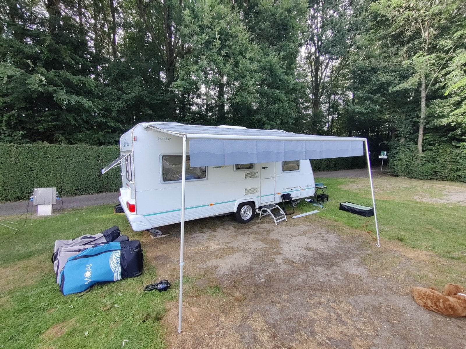 Fiamma zakluifel 4,10m, Ophalen, Gebruikt