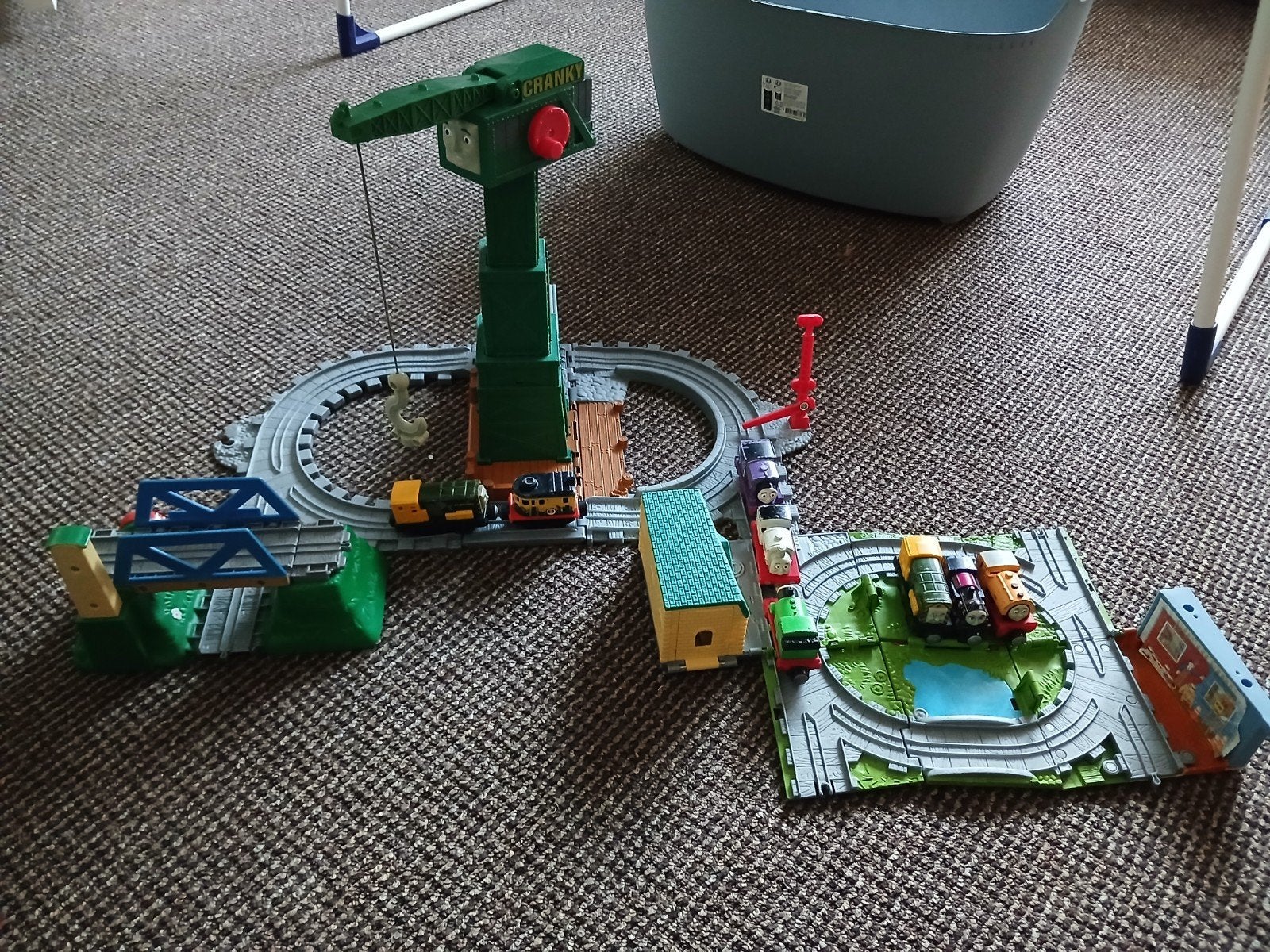 leuk set van thomas de trein, Ophalen