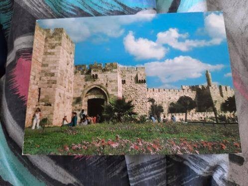 kaart Jeruzalem in Israël, Ophalen of Verzenden, 1980 tot heden, Gelopen, Buiten Europa