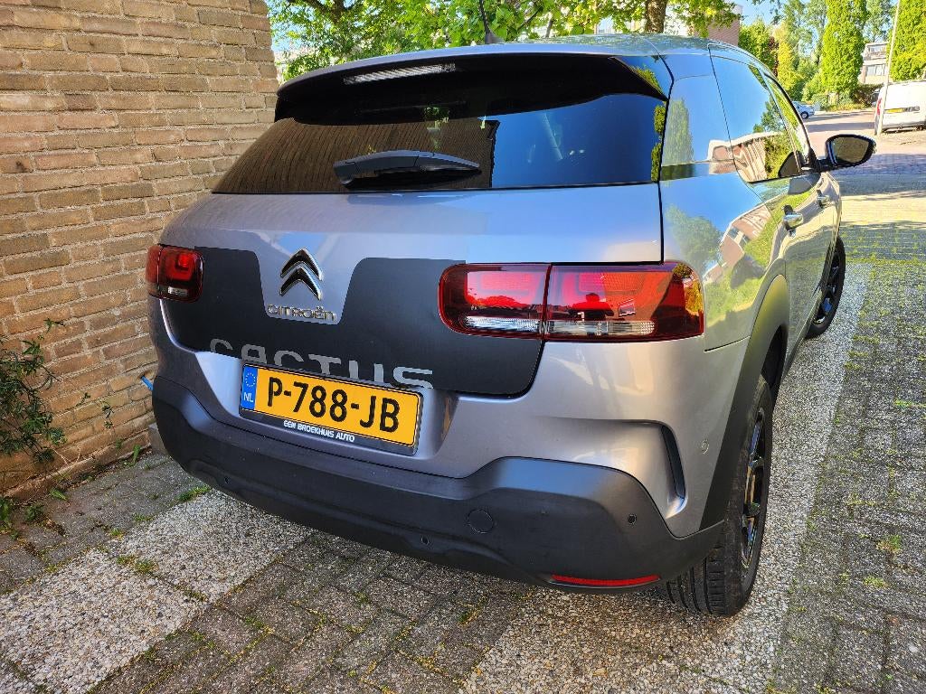 Citroën C4 Cactus Puretech 130pk S&S 2019 Grijs, Auto's, Citroën, Voorwielaandrijving, 1199 cc, 49 €/maand, Handgeschakeld