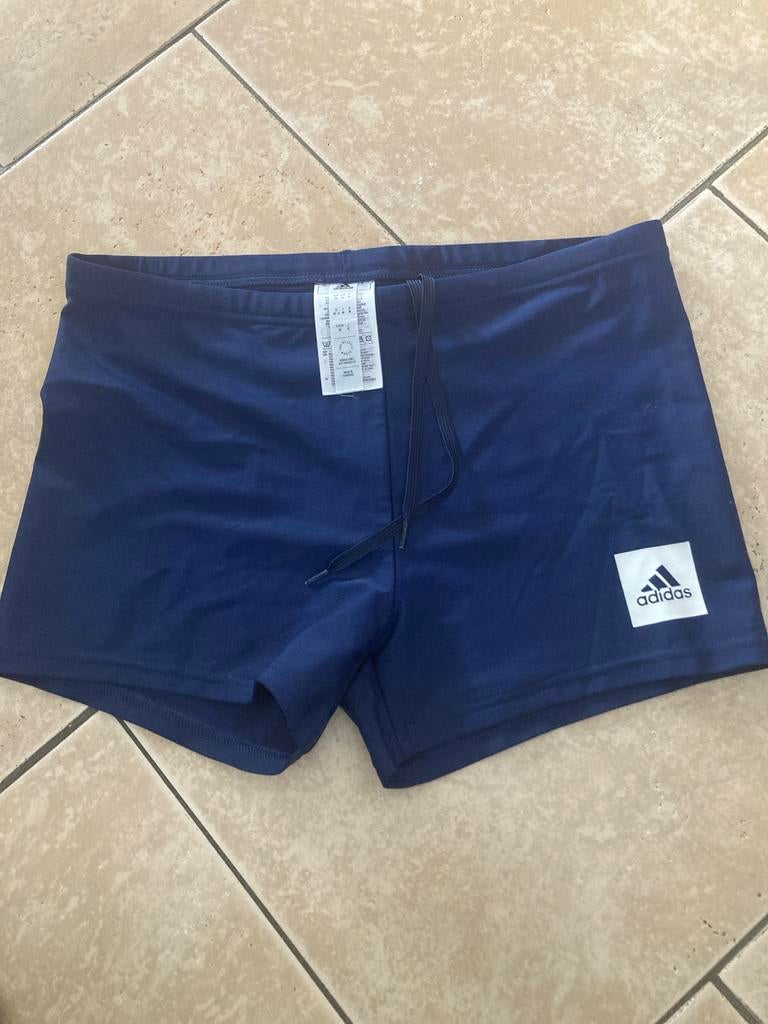 Adidas Zwemshort Blauw M, Kleding | Heren, Badmode en Zwemkleding, Ophalen of Verzenden, Maat 48/50 (M), Blauw, Zwemshort
