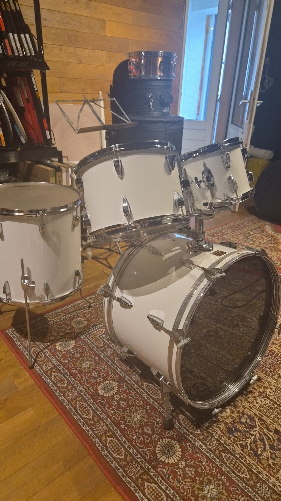 Tama Swingstar drumstel met snare, hardware en bekkens, Gebruikt, Tama, Ophalen, Tama