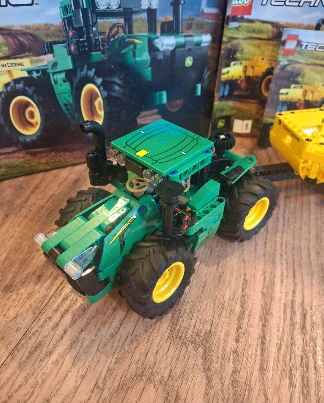 LEGO Technic 42136 John Deere 9620R 4WD Tractor, Ophalen of Verzenden, Zo goed als nieuw, Overige merken