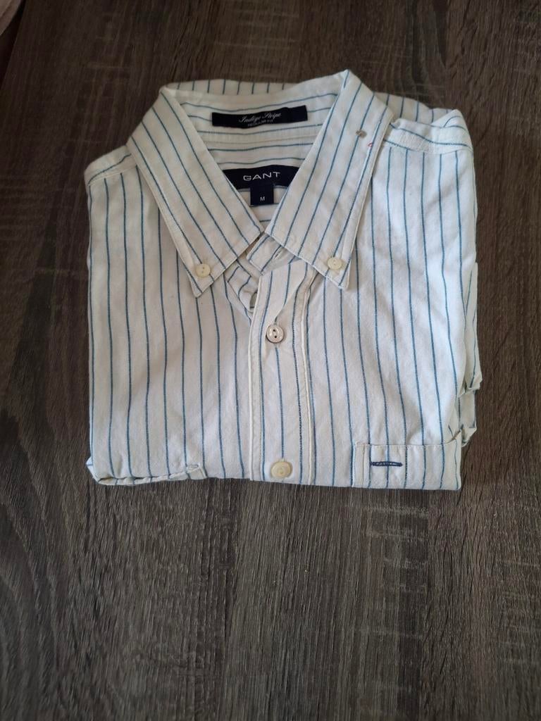 Herenblouse lange mouw gant, Ophalen of Verzenden, Zo goed als nieuw