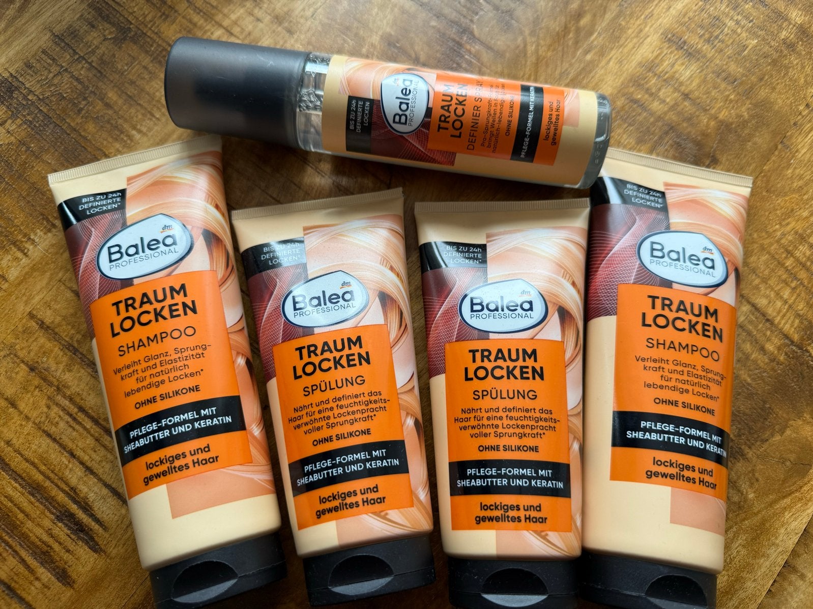 Balea Traum Locken Shampoo, Conditioner & Definier Spray, Ophalen of Verzenden, Nieuw, Shampoo of Conditioner