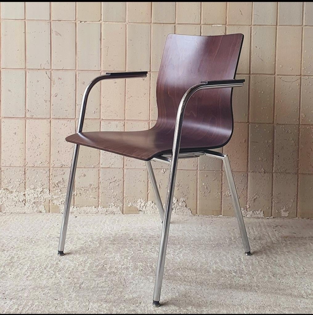 Stoelen | Vintage | 16x, Ophalen, Zwart, Vintage, Zo goed als nieuw
