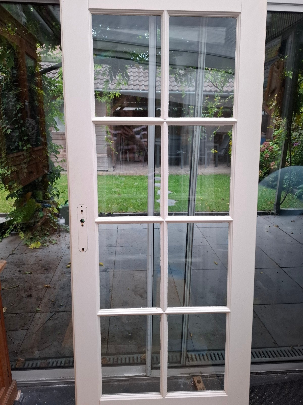 binnendeur opdek linksdraaiend. 2 mtr x 83,5 cm, Ophalen, Gebruikt, 80 tot 100 cm, Binnendeur