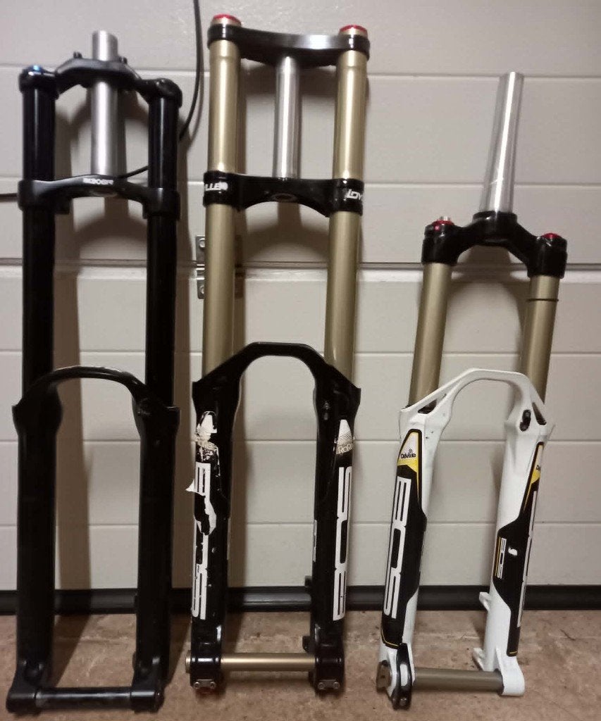 Yeti - HOPE  - Santa cruz - Donwhill - DH - Marzocchi - FOX, Fietsen en Brommers, Ophalen of Verzenden, Gebruikt, Titanium