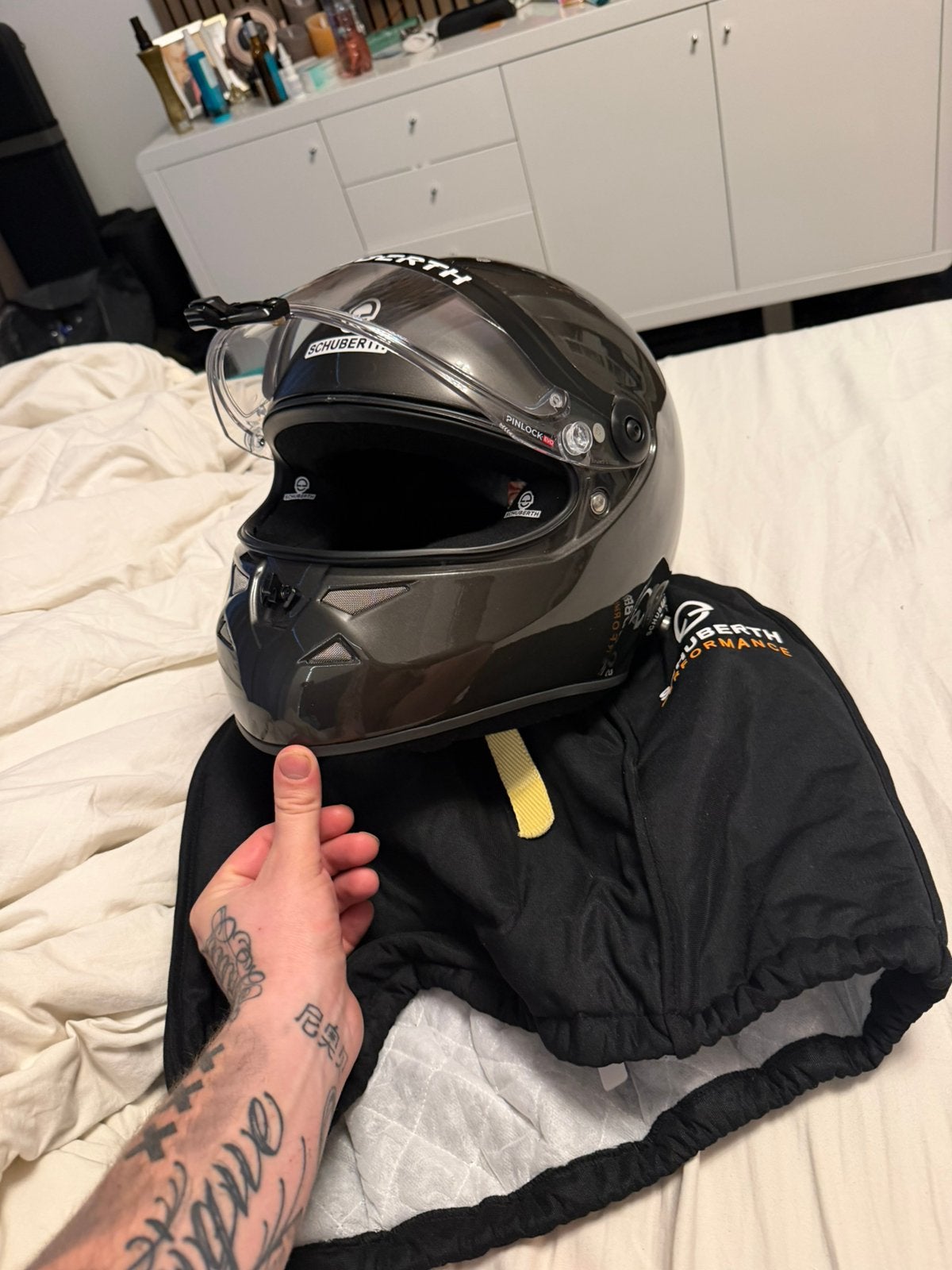 Schuberth sp1 kart helm auto helm, Ophalen of Verzenden, Zo goed als nieuw