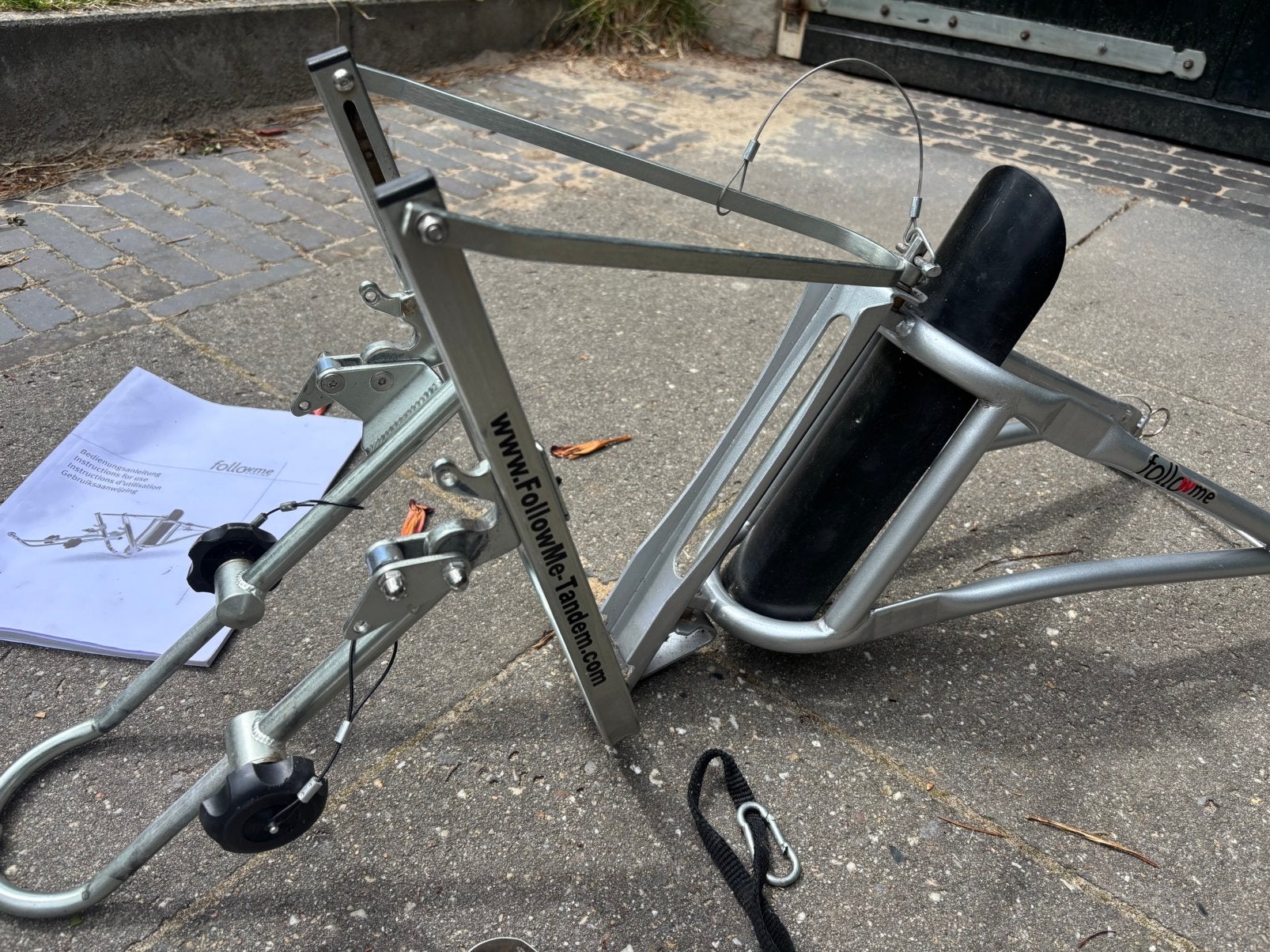 Follow me tandem, Ophalen, Zo goed als nieuw, Aanhangfiets, 20 tot 40 kg