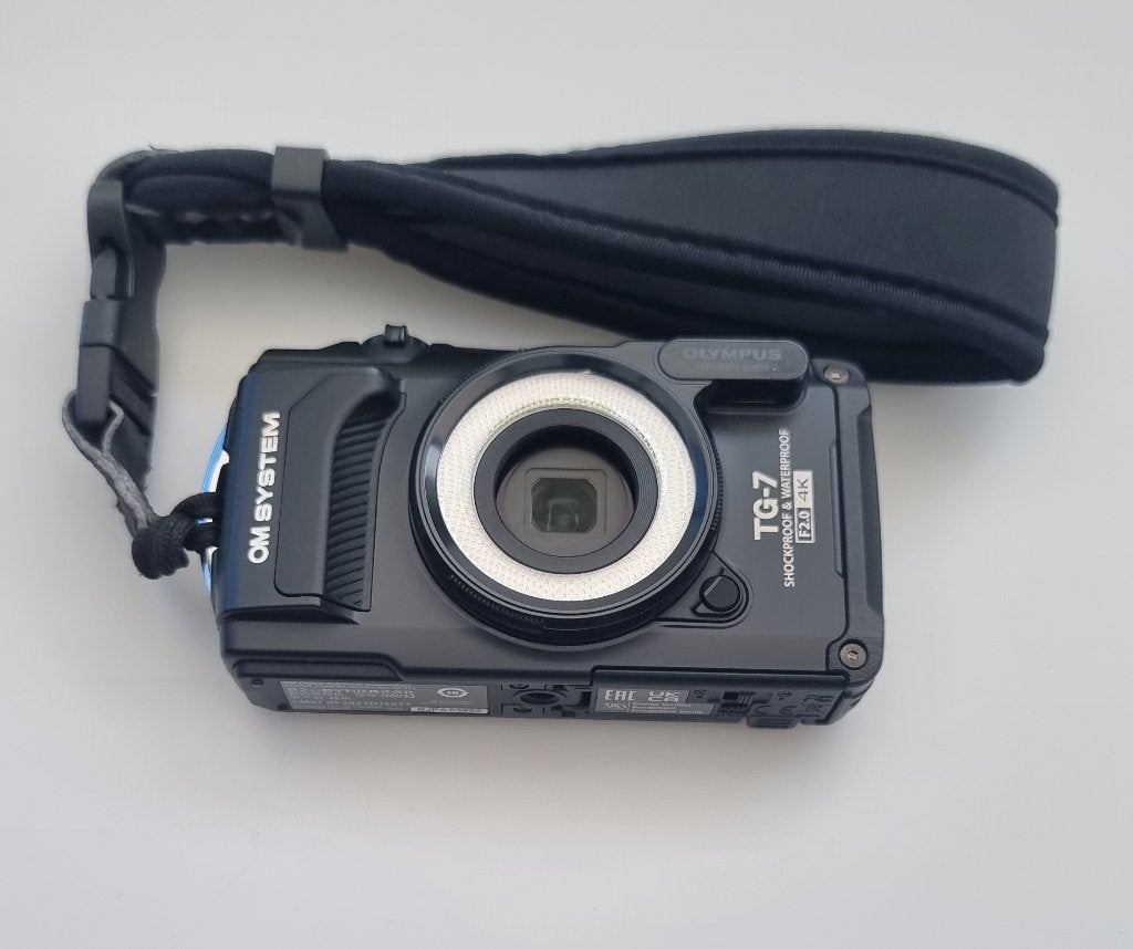 olympus Though Tg7, Ophalen of Verzenden, Zo goed als nieuw, Olympus, Ingebouwde flitser
