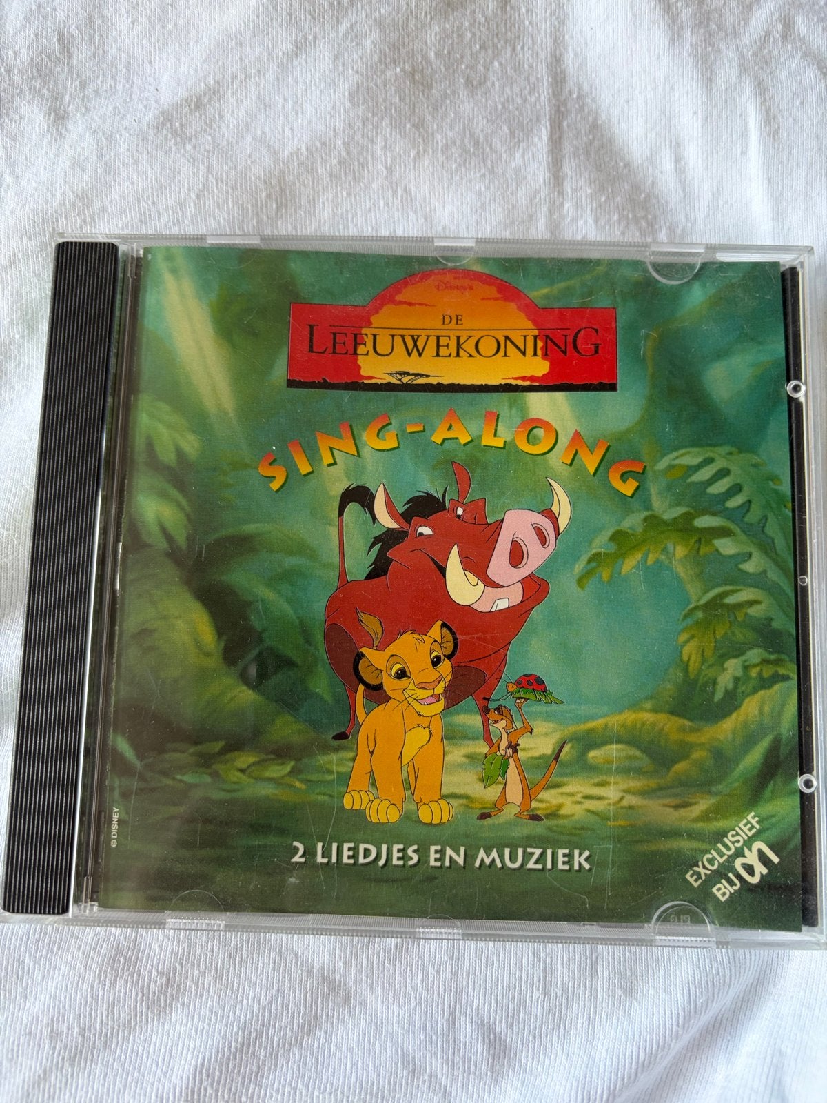 Disney De Leeuwenkoning Sing-Along CD, Cd's en Dvd's, Gebruikt, Ophalen of Verzenden, 3 tot 5 jaar, Muziek