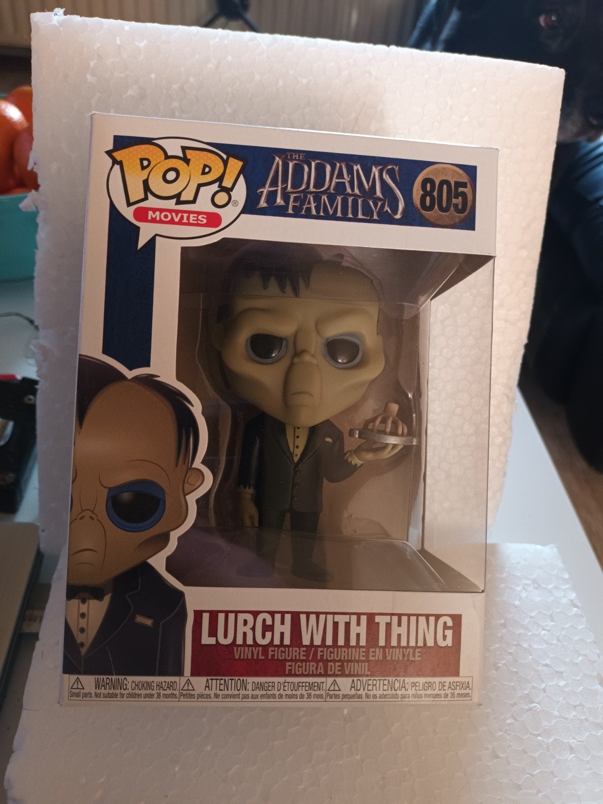 Funko Pop! The Addams Family Lurch with Thing #805, Ophalen of Verzenden, Zo goed als nieuw
