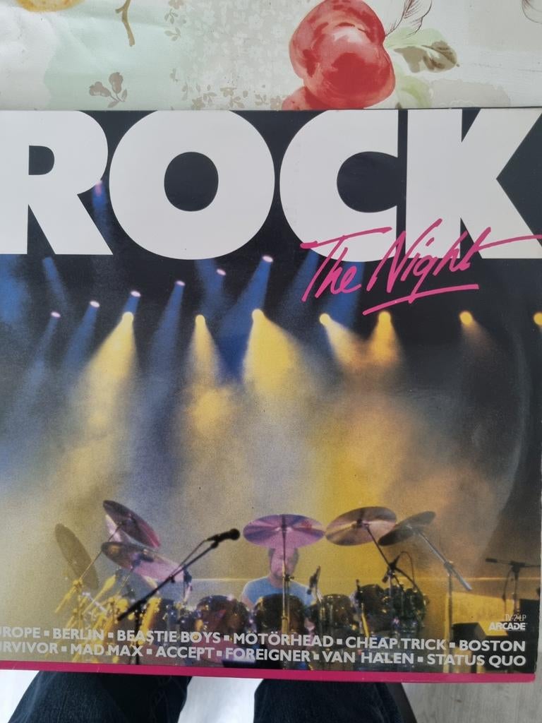Rock the night Langspeelplaat dubbel lp, Ophalen of Verzenden, Gebruikt, 12 inch, Poprock