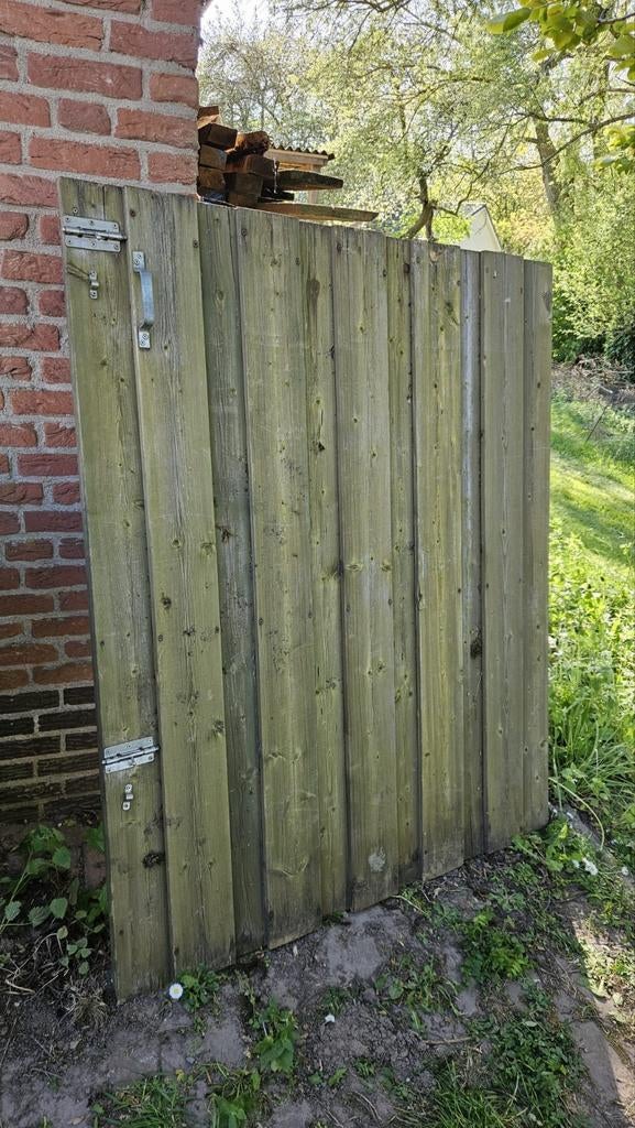 Gratis tuinpoort, Ophalen, Hout, Minder dan 3 meter, 1 tot 2 meter