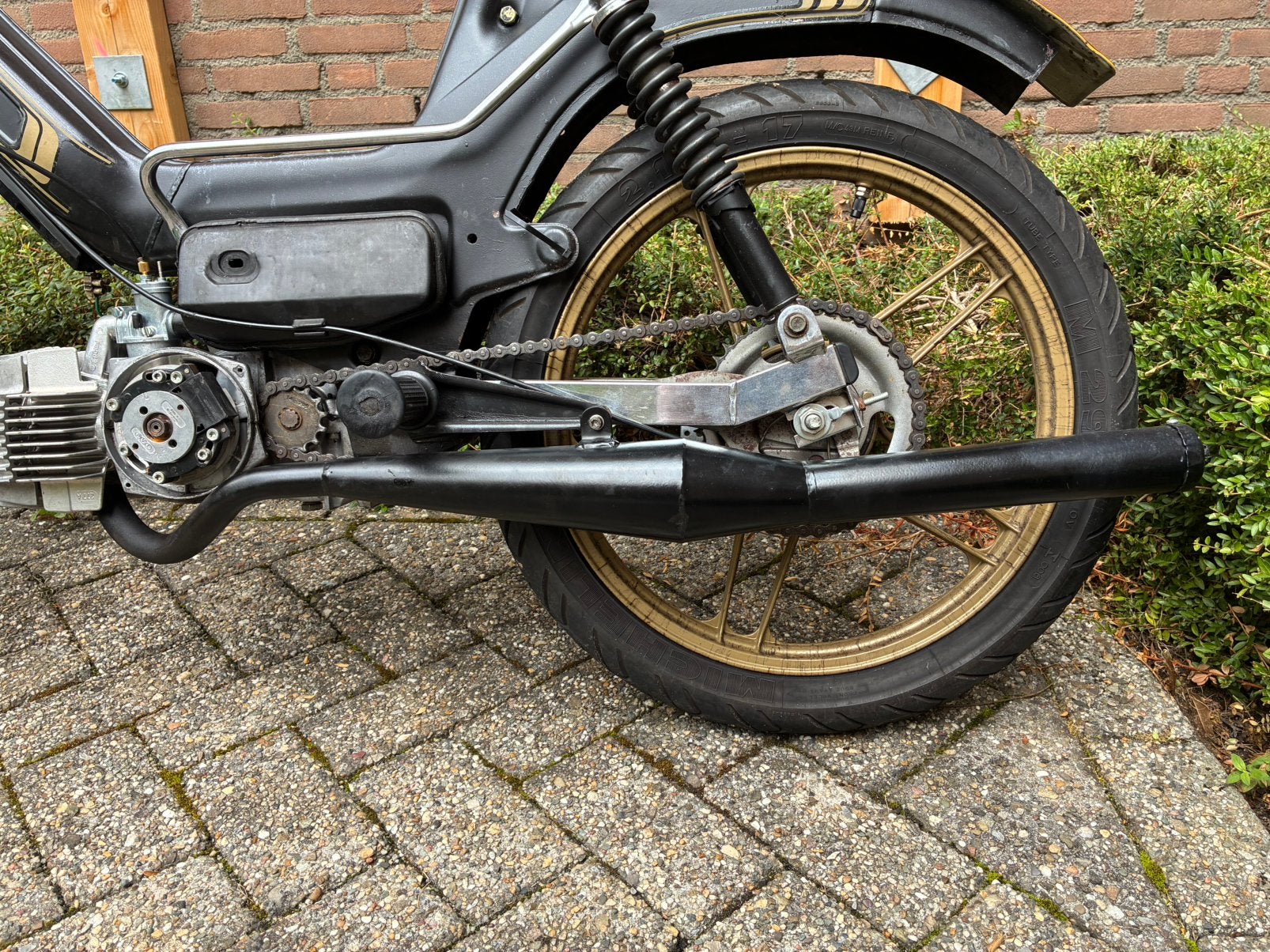 Puch Maxi Uitlaat Homoet P4, Ophalen of Verzenden, Gebruikt