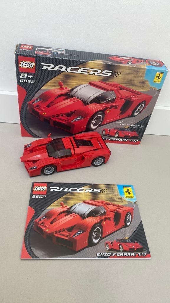 Lego 8652 Racers Ferrari Enzo 1:17 + Doos, Ophalen of Verzenden, Zo goed als nieuw