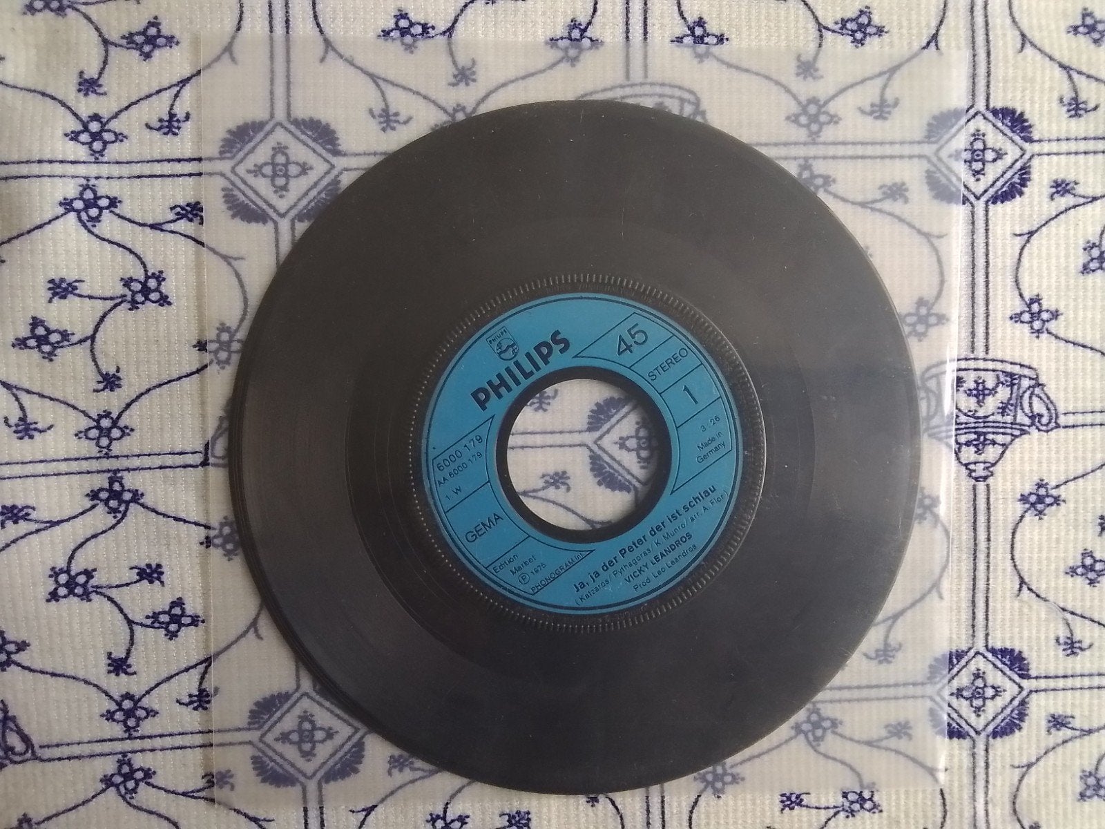 Vicky leandros           Ja, ja der peter der ist schlau, Ophalen of Verzenden, Zo goed als nieuw, 7 inch, Pop