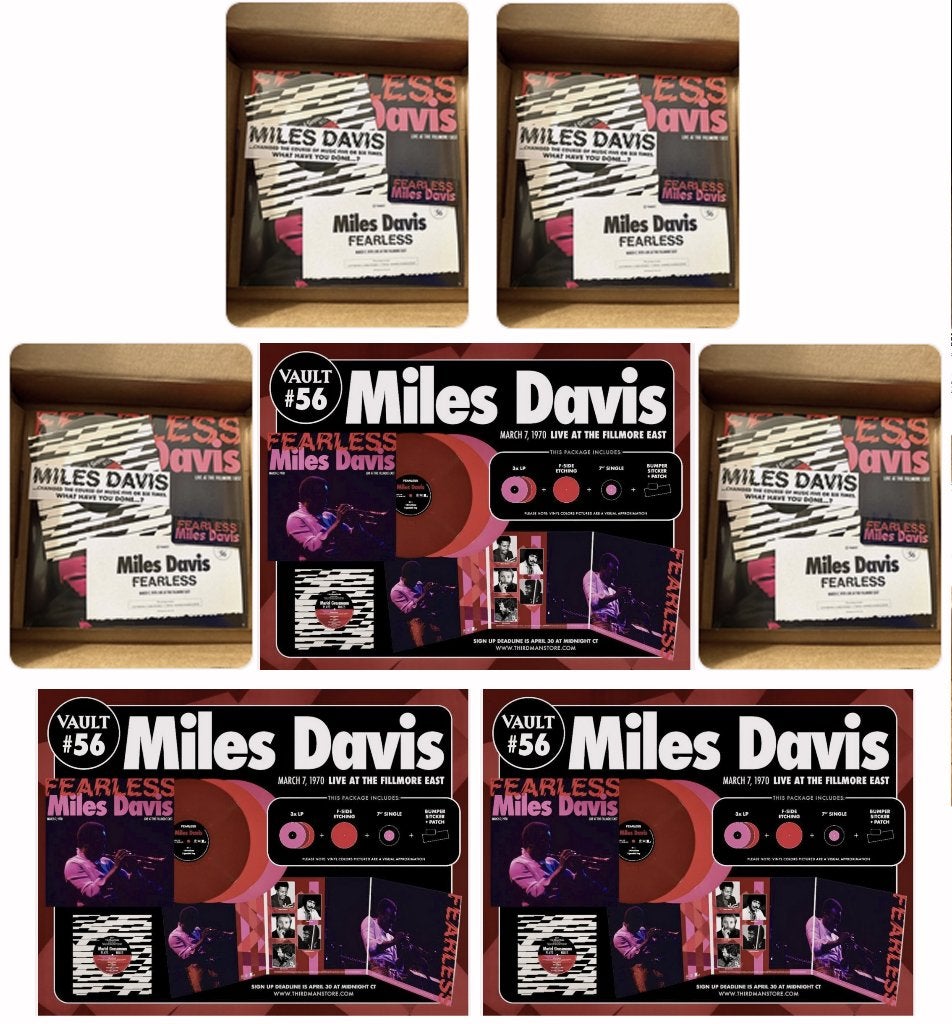 vinyl jazz Third Man Records Vaults Miles Davis Vinyl Box, LP, Ophalen of Verzenden, Zo goed als nieuw, 12 inch