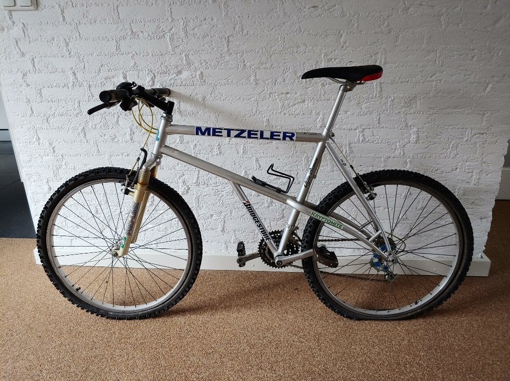 Enduro mountainbike met shimano dura-ace cassette,, Ophalen of Verzenden, Gebruikt, Meer dan 20 versnellingen, Overige merken