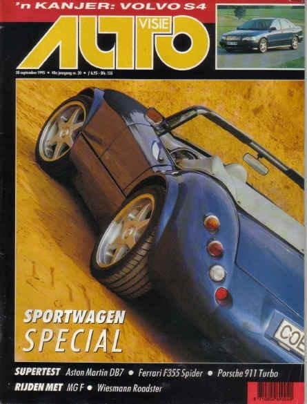 Autovisie 20 1995 : Weismann Roadster - Ferrari 355 - MG MGF, Ophalen of Verzenden, Gelezen, Algemeen
