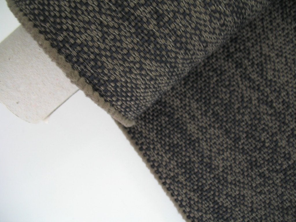 De Ploeg Screen 01/89 bruin+zwart; max 7,75 meter meubelstof, Wol, Bruin, 120 cm of meer, Ophalen of Verzenden