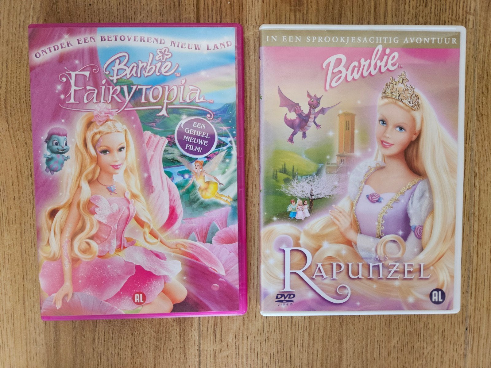 2 BARBIE DVD'S, Ophalen of Verzenden, Zo goed als nieuw