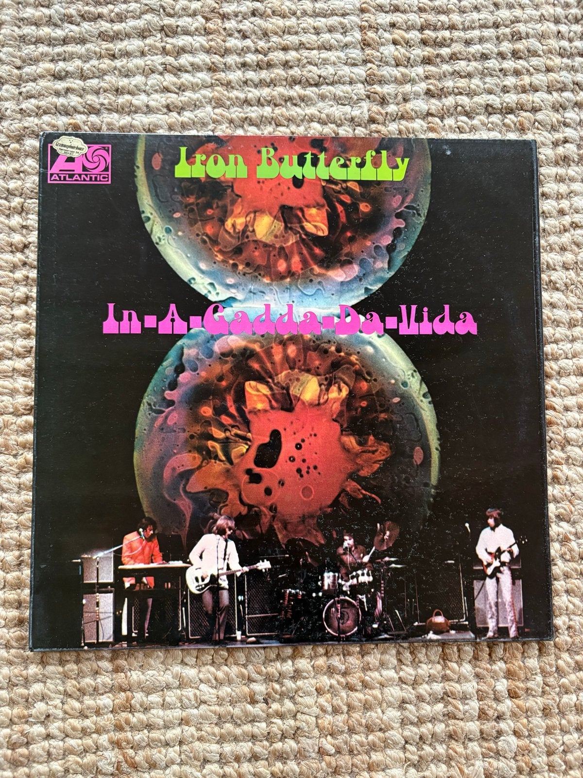 Iron Butterfly - In-A-Gadda-Da-Vida LP (1968), LP, Gebruikt, Ophalen of Verzenden, Psychedelic Rock
