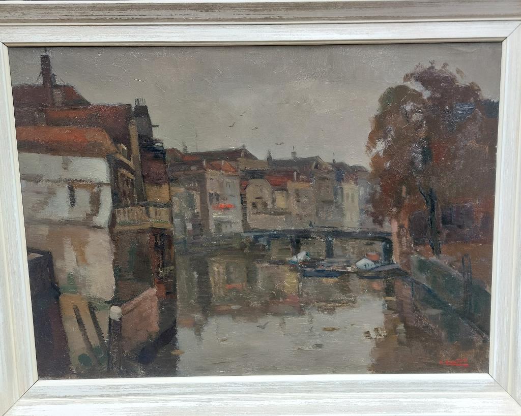 Wijnbrug Dordrecht door Cor Noltee, Ophalen