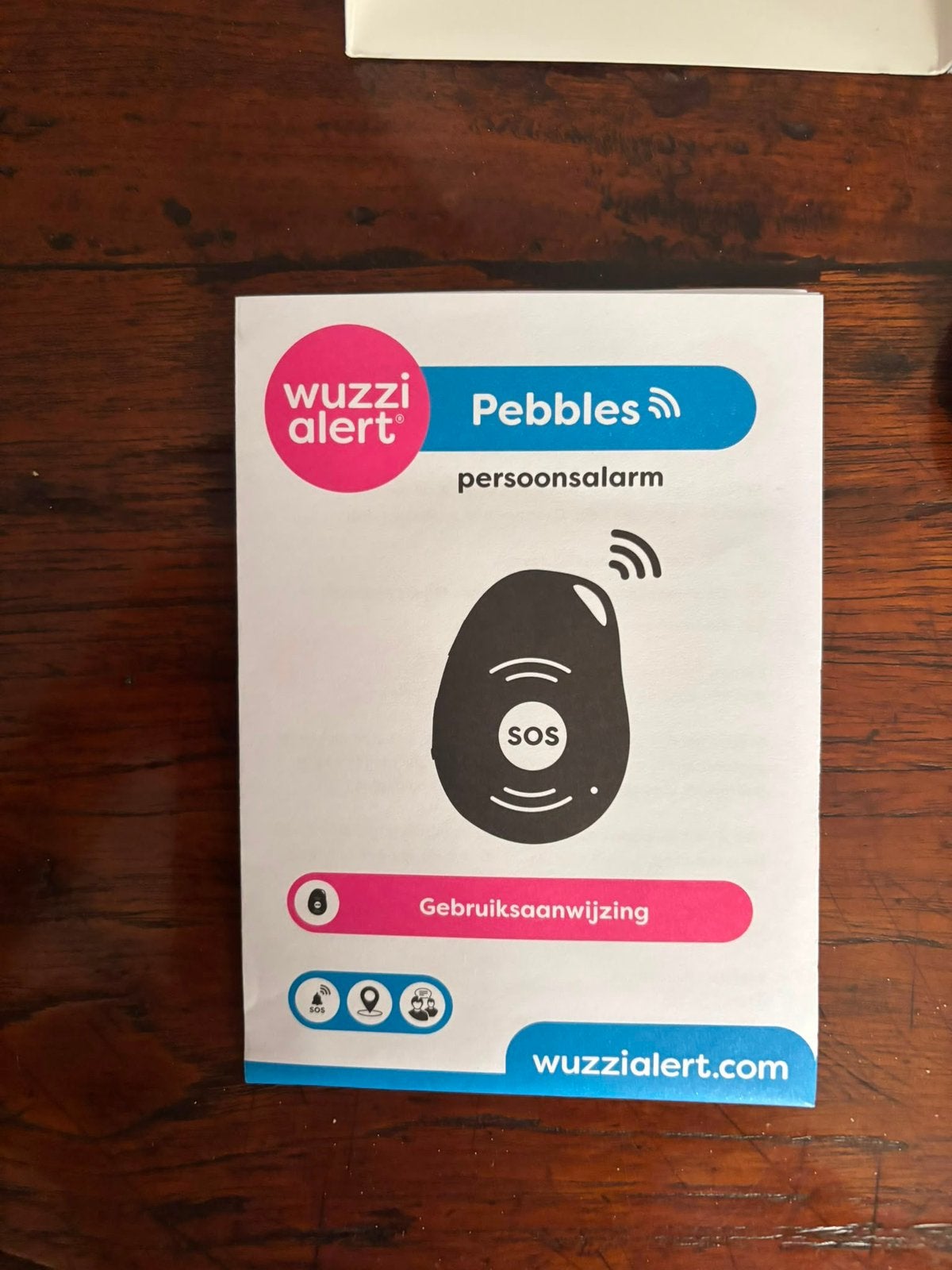 Wuzzi Pebbles persoonsalarm, Ophalen of Verzenden, Nieuw