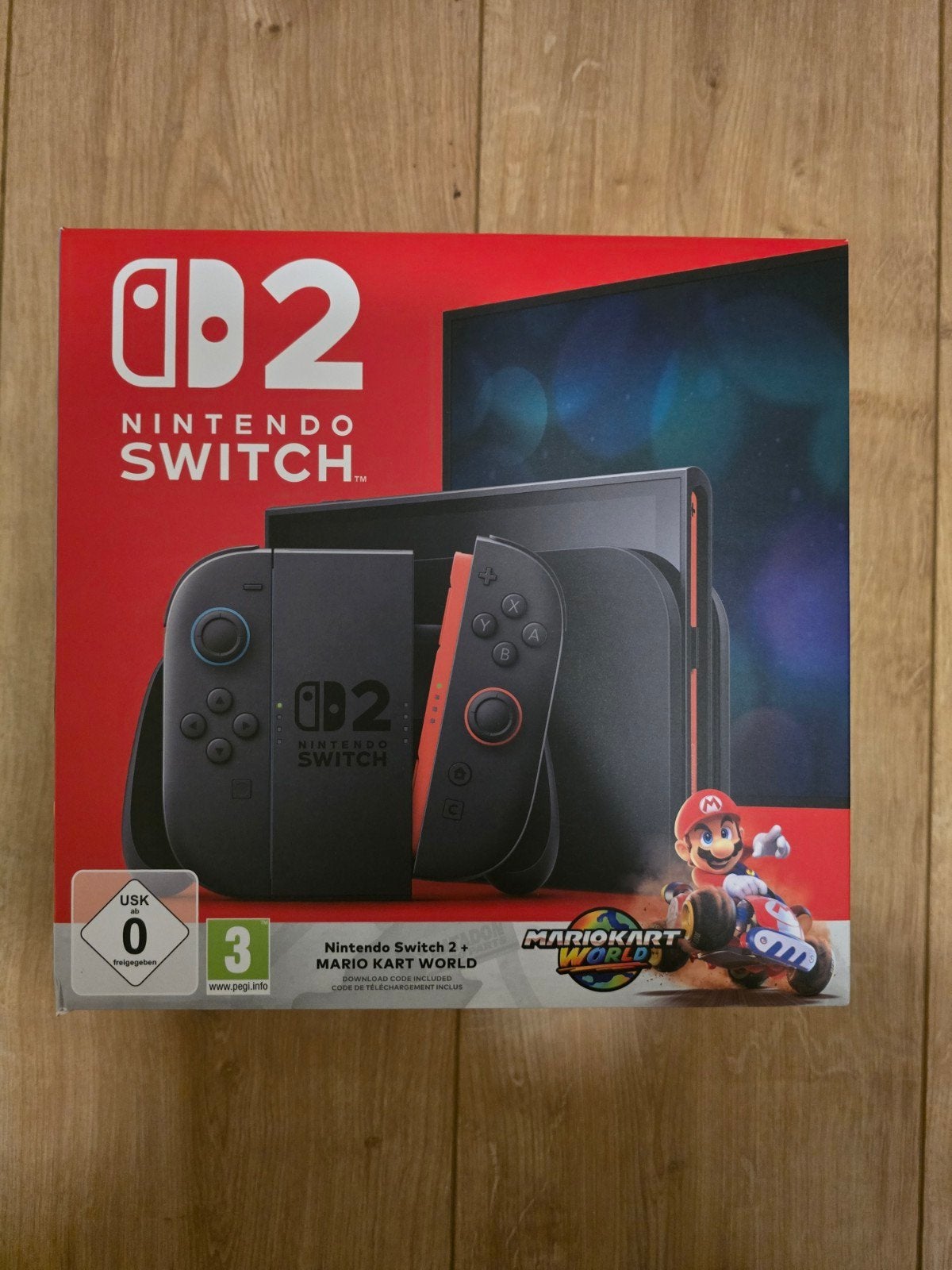 Nintendo Switch 2+Mario Kart World Bundle, Nieuw & Geseald, Spelcomputers en Games, Spelcomputers | Nintendo Switch, Nieuw, Ophalen of Verzenden