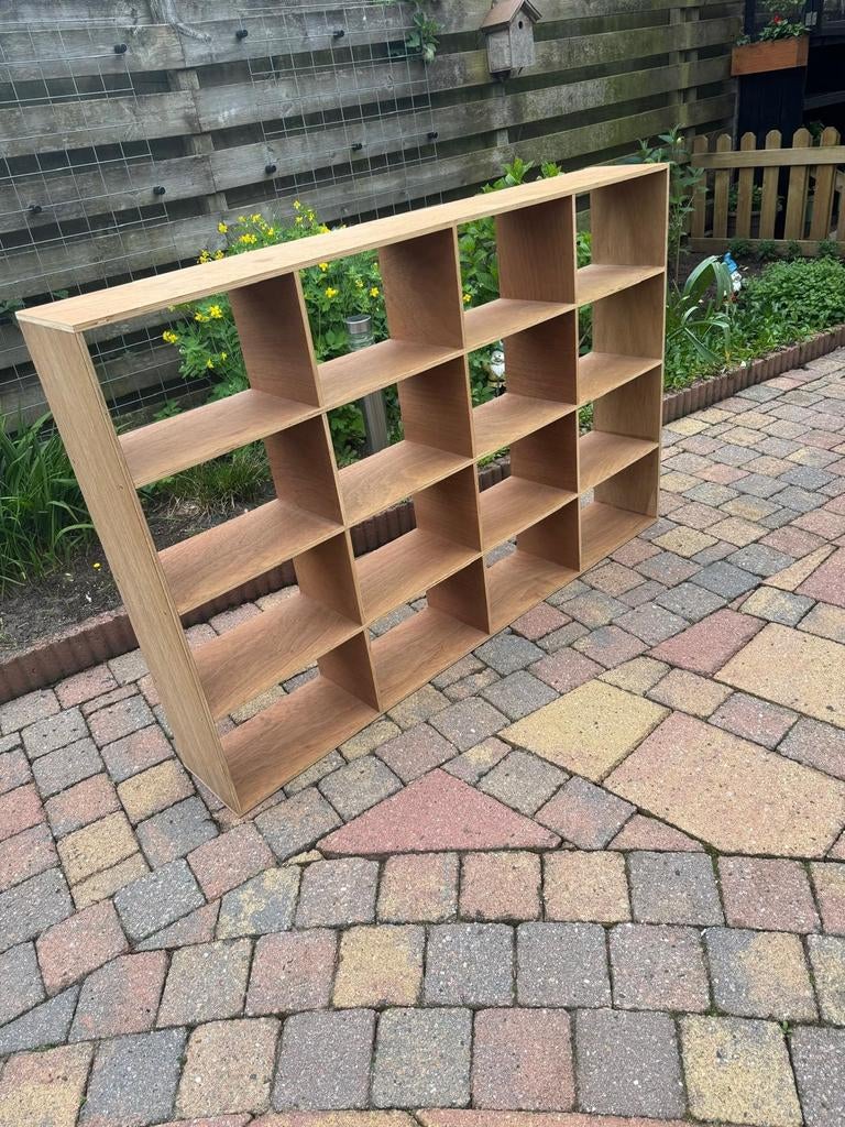 Kast van multiplex zelf gemaakt., Huis en Inrichting, Ophalen, Gebruikt, Hout, 75 cm of meer