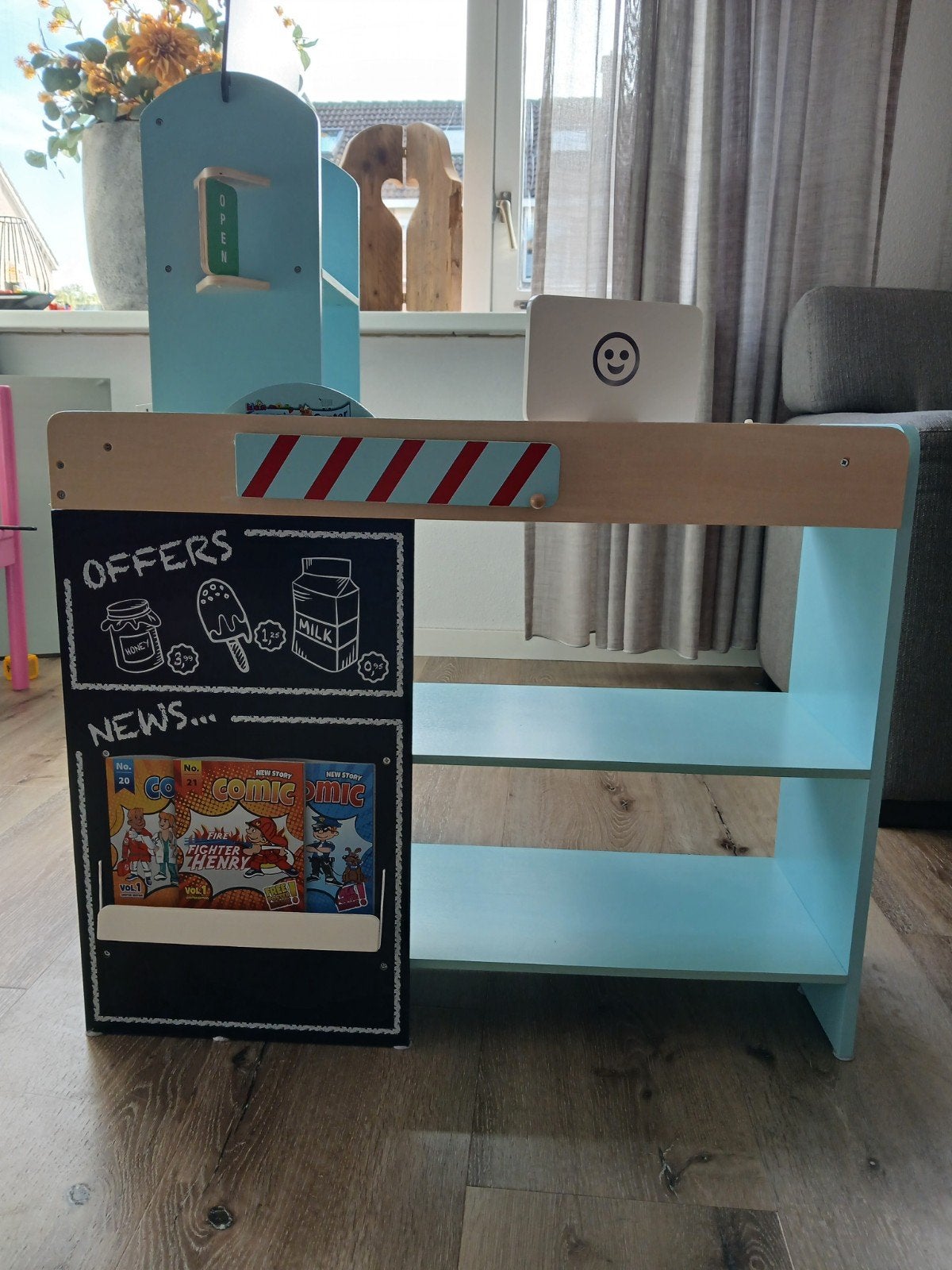 houten supermarkt, Ophalen, Zo goed als nieuw