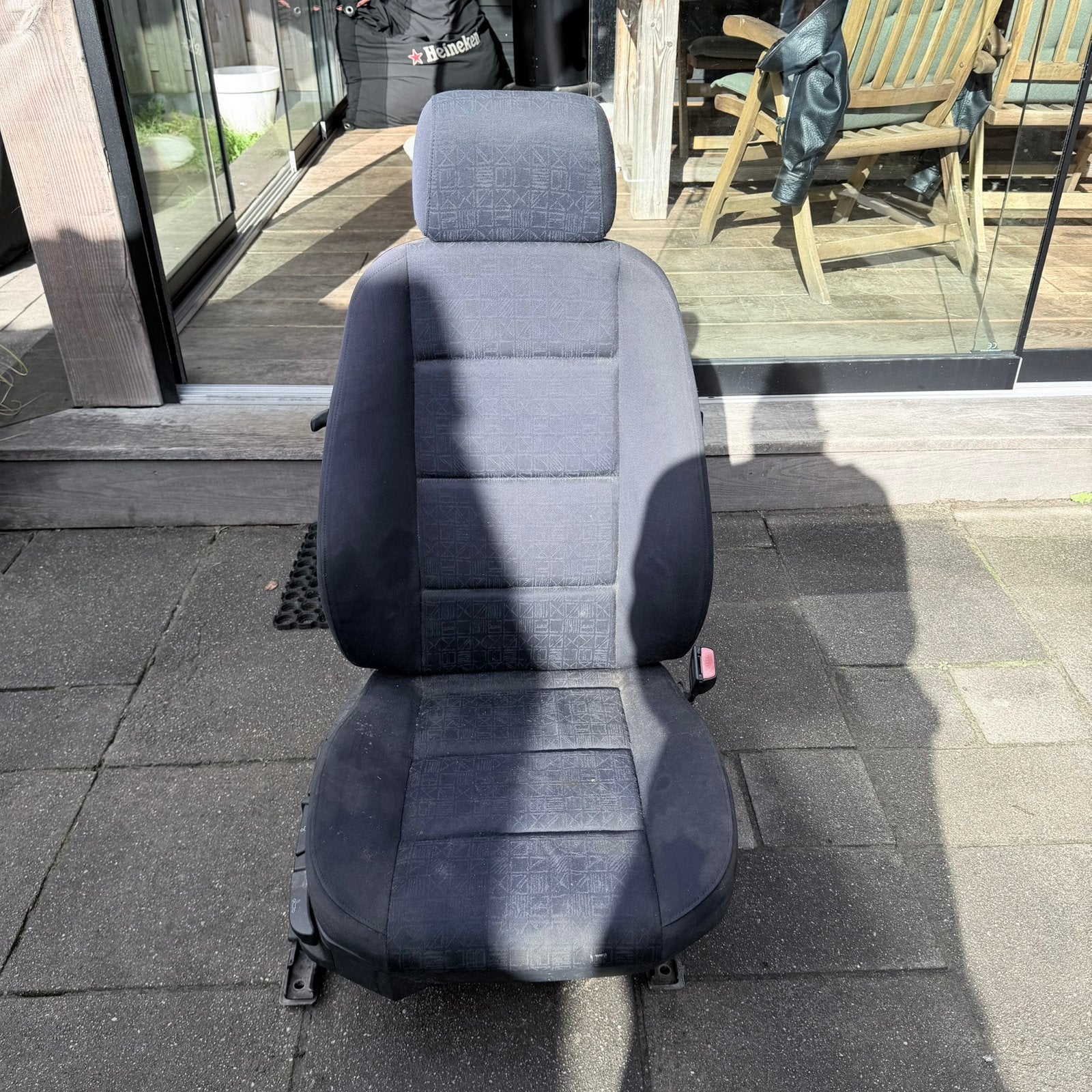 BMW E36 autostoel zwart, Auto-onderdelen, Ophalen, Gebruikt, BMW