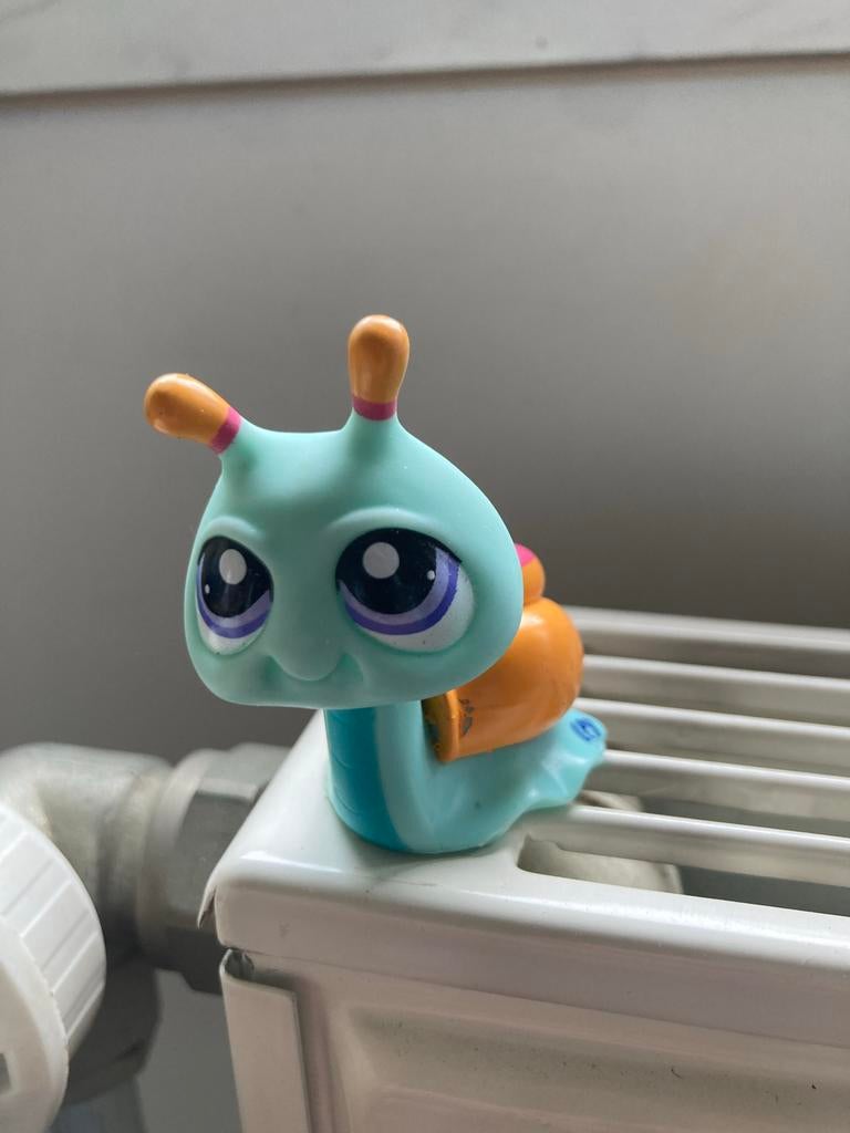 Littlest Pet Shop Slakje - Zeldzaam LPS Figuurtje, Ophalen of Verzenden, Gebruikt