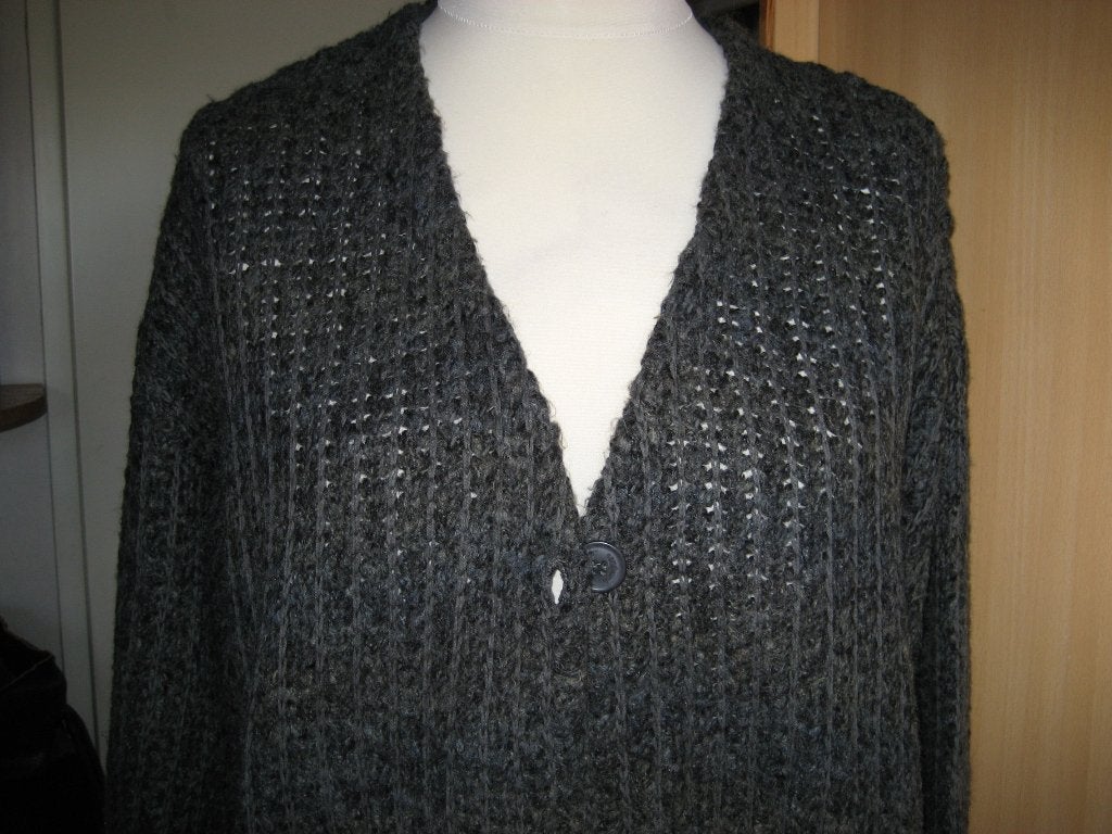 vest sandwich maat xl grijs nieuw wol acryl katoen, Kleding | Dames, Truien en Vesten, Maat 38/40 (M), Nieuw, Ophalen of Verzenden