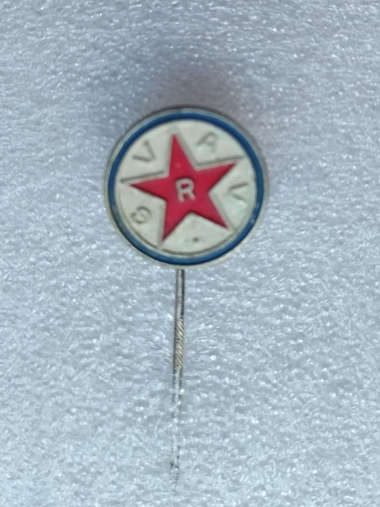 vintage speldje GVAV (Groningen), voetbal, sport, Ophalen of Verzenden, Gebruikt, Sport, Speldje of Pin