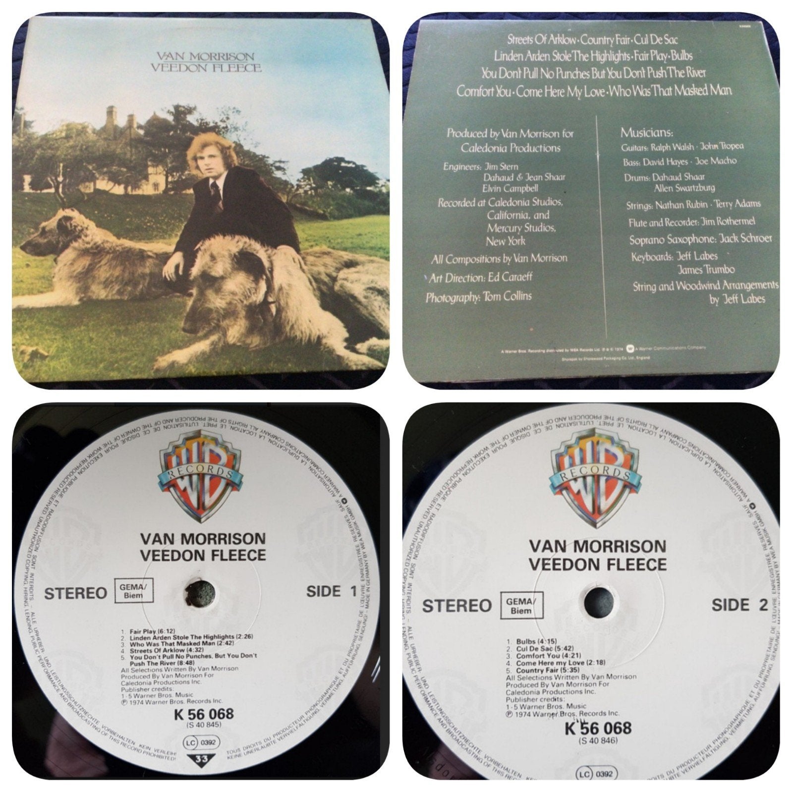 Van Morrison - Veedon Fleece 1974/Reissue near mint vinyl, Reissue, Ophalen of Verzenden