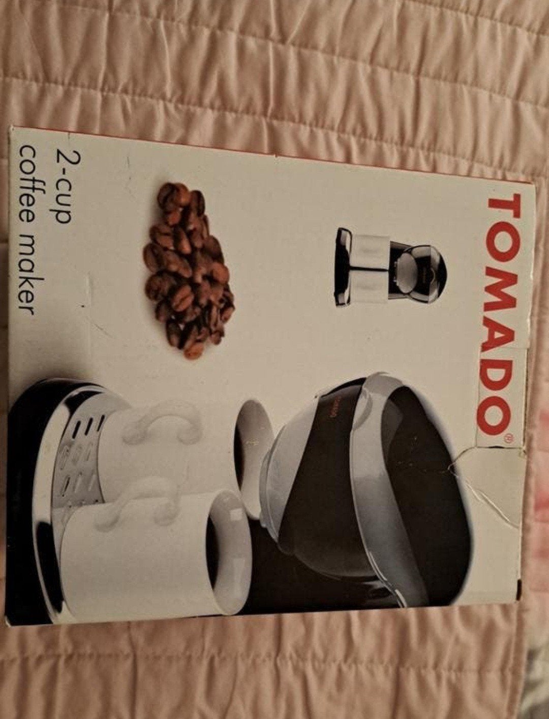 Nieuwe Tomado koffiemachine - Compact en efficiënt, Witgoed en Apparatuur, Gemalen koffie, Ophalen of Verzenden, 2 tot 4 kopjes