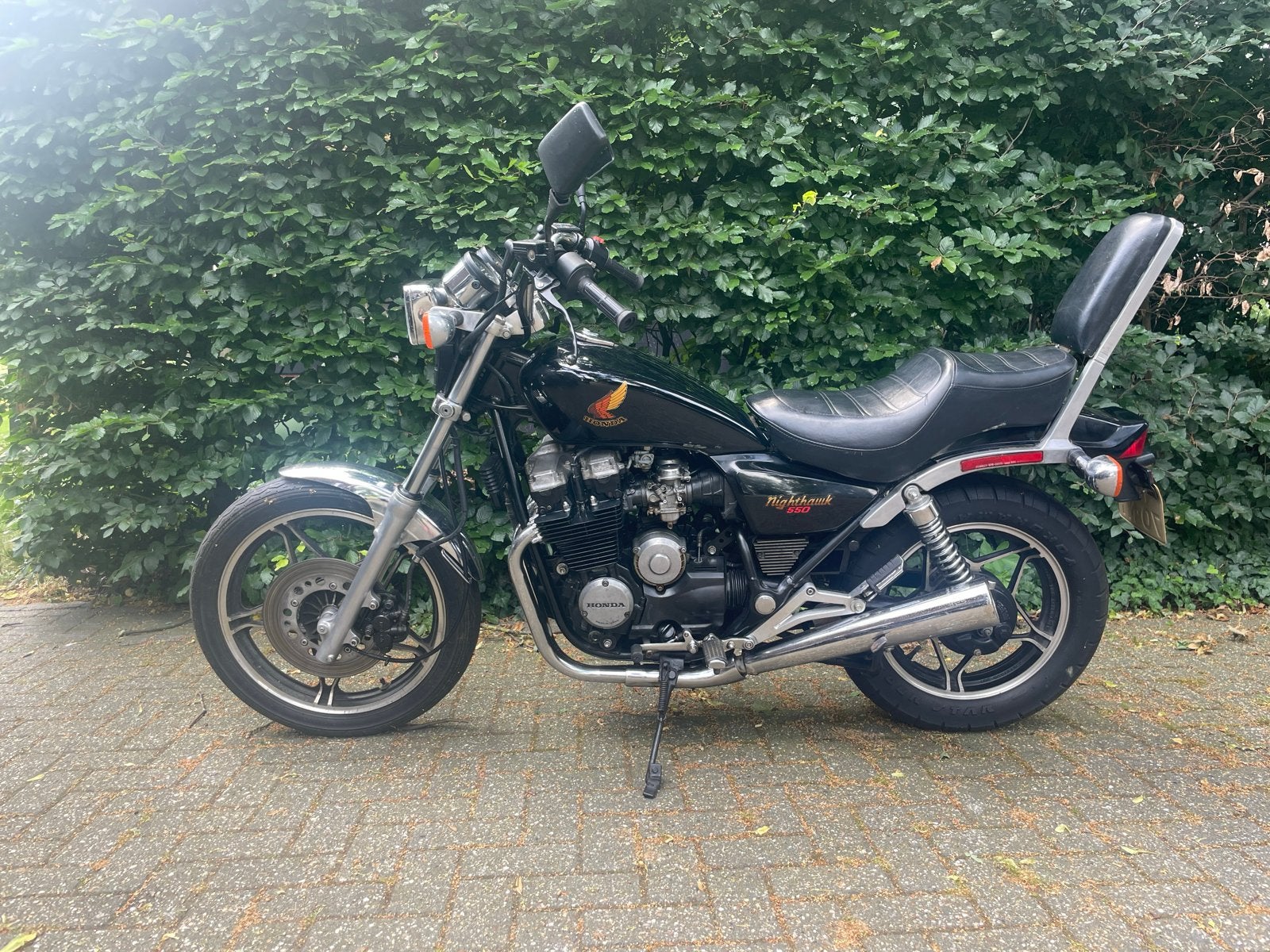 Honda Nighthawk 550 cc - Pittige motor met buddyseat, Motoren, Cardan-aandrijving, 4 cilinders, Motorrijbewijs A, Gebruikt
