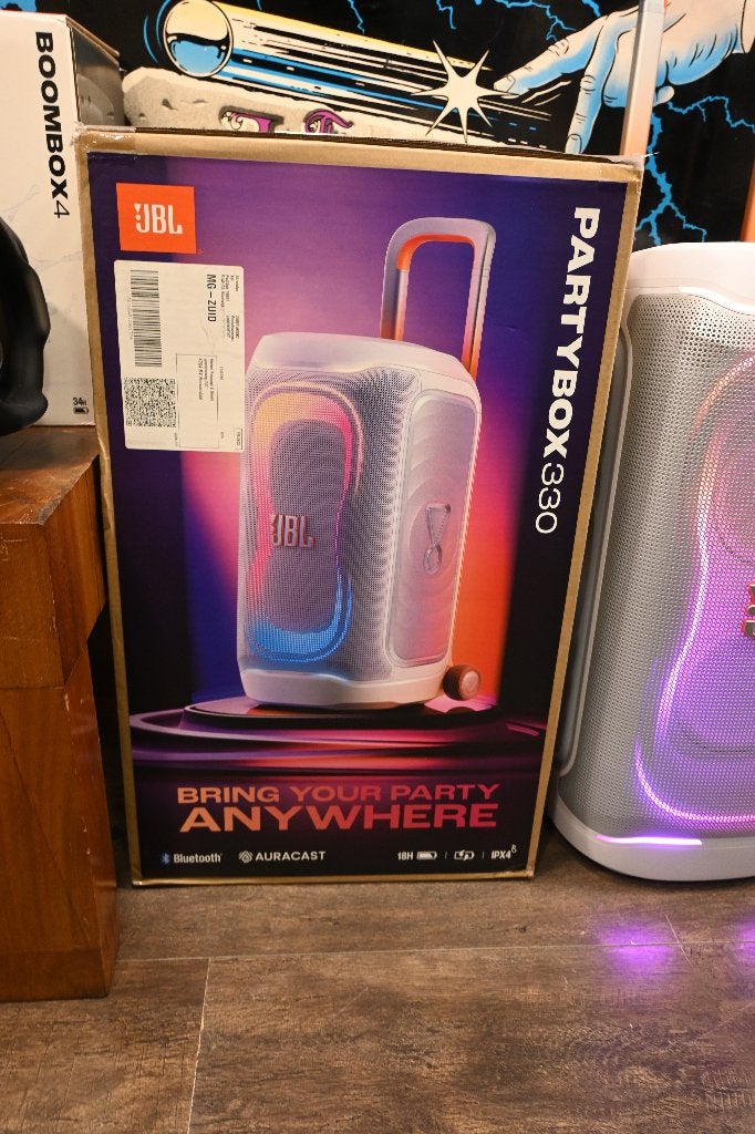 Foto 2 van JBL Partybox 330 Wit -Krachtige Party Speaker In Nieuw staat