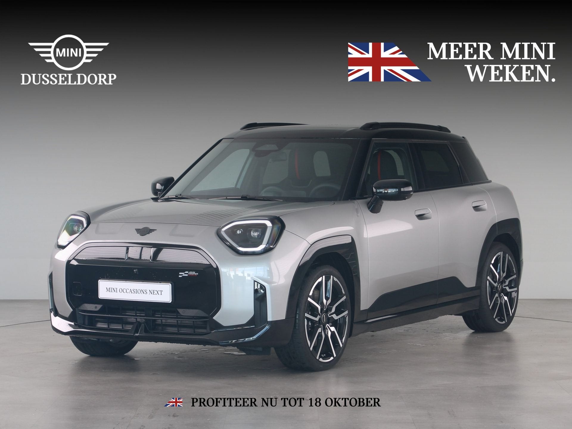MINI Aceman SE John Cooper Works Trim Pakket XL Accu conditi, Auto's, Met garantie (alle), 384 km, Aceman, SUV of Terreinwagen