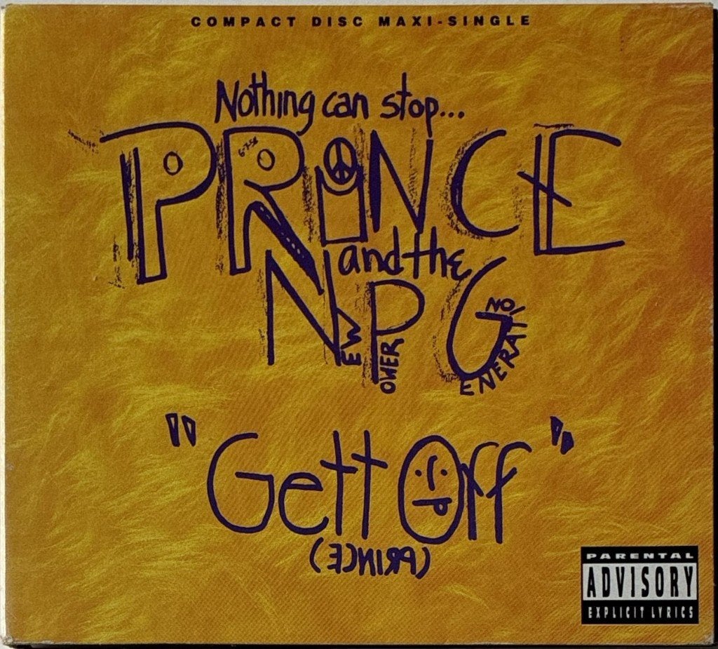 Prince - Gett Off (cd maxi USA) 7 track, Zo goed als nieuw, Pop, Import, Ophalen of Verzenden