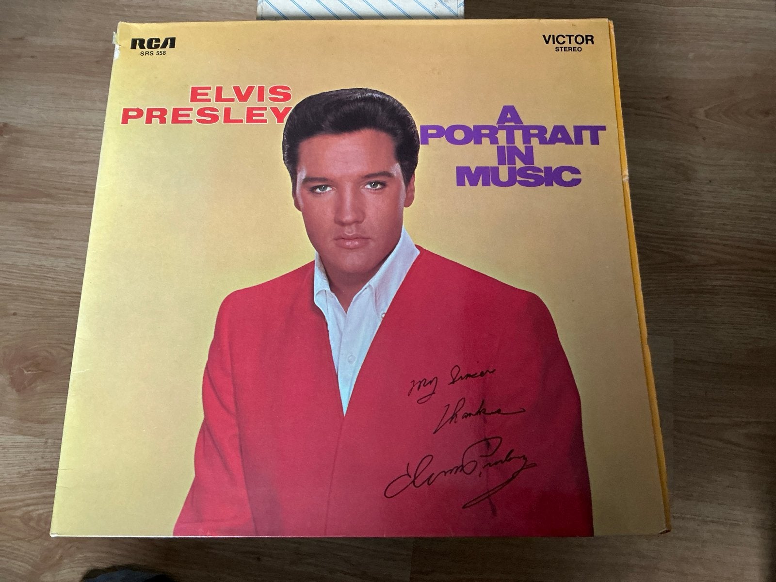 Elvis Presley - A Portrait in Music LP (begin jaren '70), LP, Gebruikt, Pop, Ophalen of Verzenden
