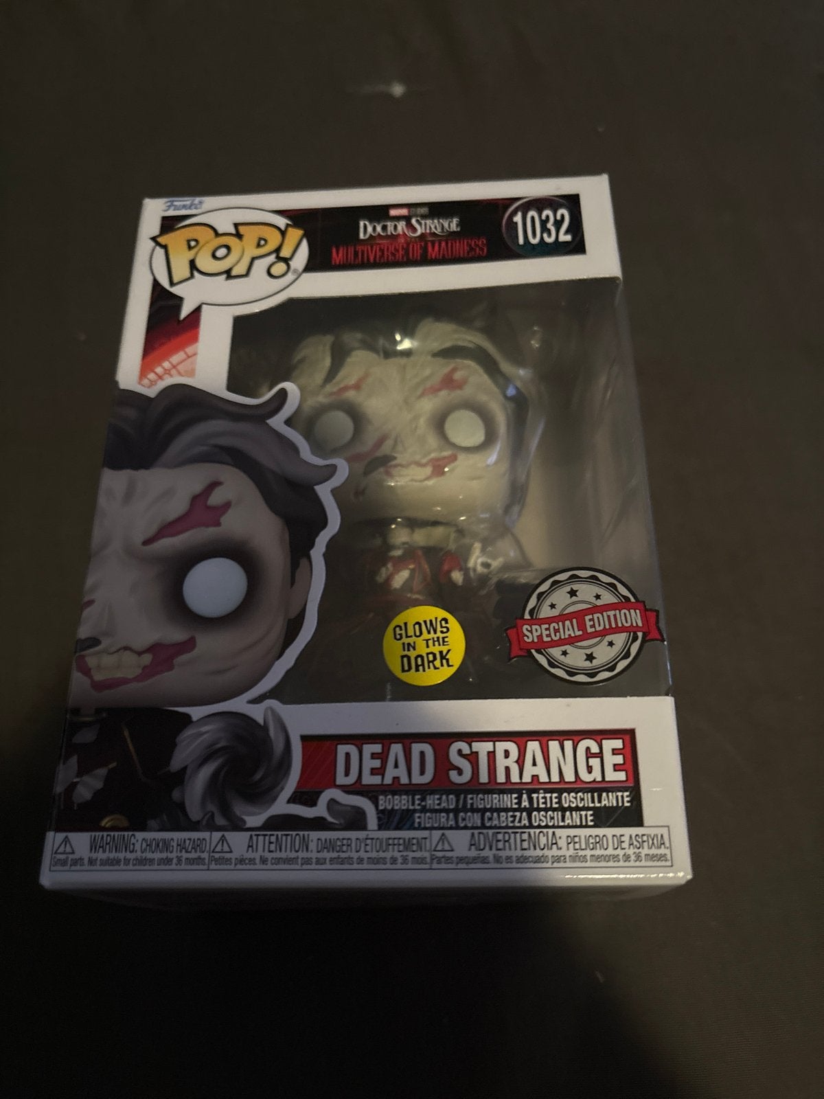 Funko Pop! Doctor Strange 1032 Dead Strange Glow in the Dark, Ophalen of Verzenden, Nieuw