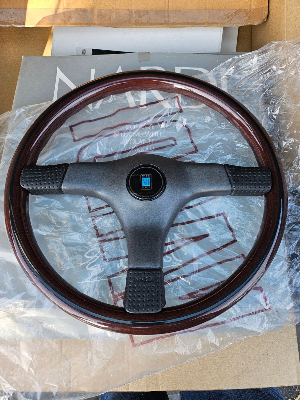 Klassiek Nardi Gara 3 Mahogany Stuur Vintage jaren 90 Nieuw, Ophalen of Verzenden