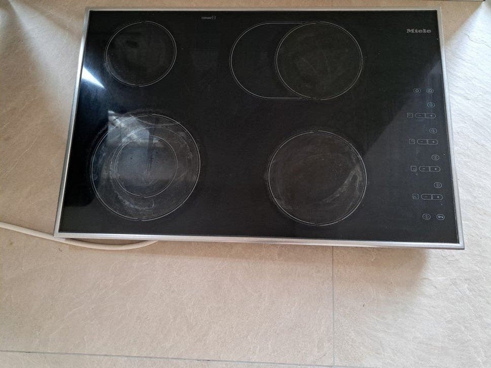 Miele keramische kookplaat - 4 kookzones, Witgoed en Apparatuur, Kookplaten, Ophalen, Gebruikt, Keramisch, 4 kookzones