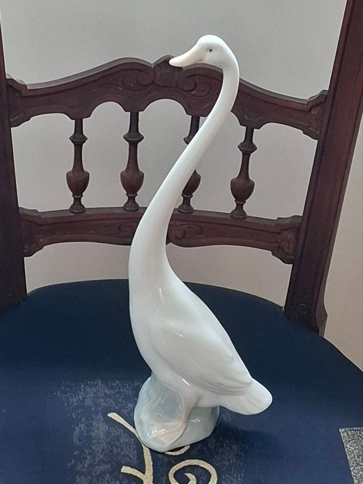 Prachtige porseleinen zwaan Nao Lladro, Ophalen of Verzenden, Zo goed als nieuw, Dier